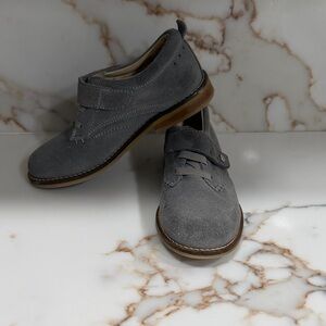 Jacadi Gray Suede boys Shoes 29 11.5